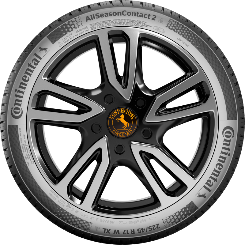 Pneumatico Continental AllSeasonContact 2 - vista frontale